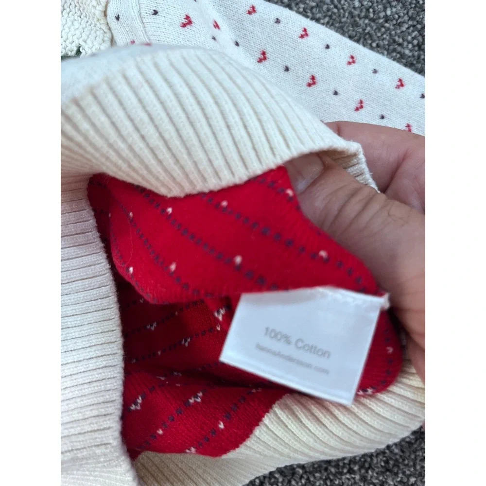 Hanna Anderson lot of 3 -‎ Sweater, Sweater Dress, Jacket Size 60 US 3-6 Months